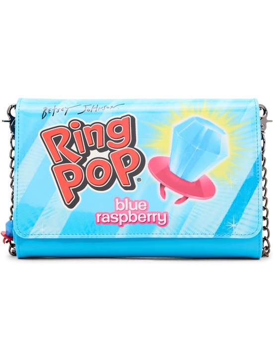 Betsey Johnson Handbags - Betsey Johnson Blue Raspberry Ring Pop Crossbody